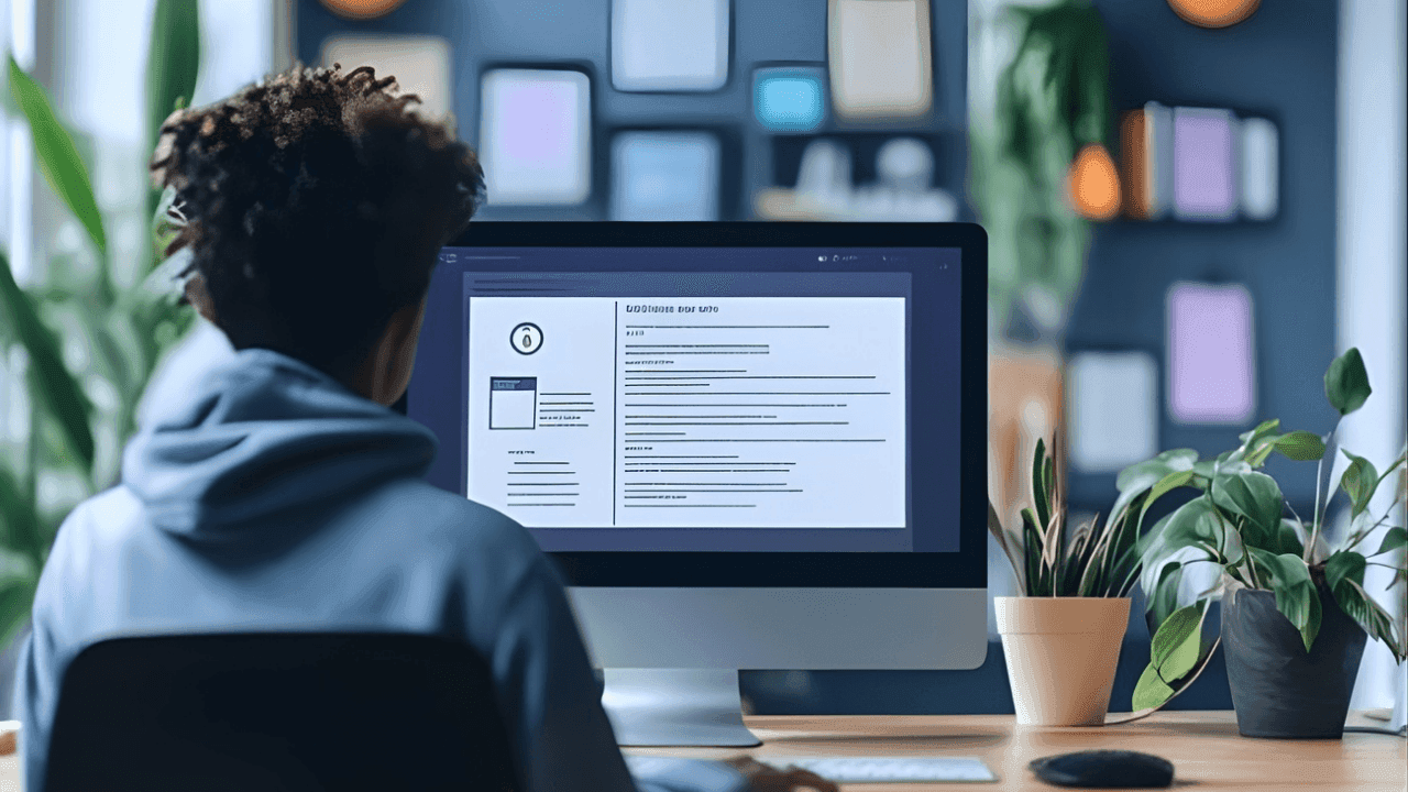 smiling business team