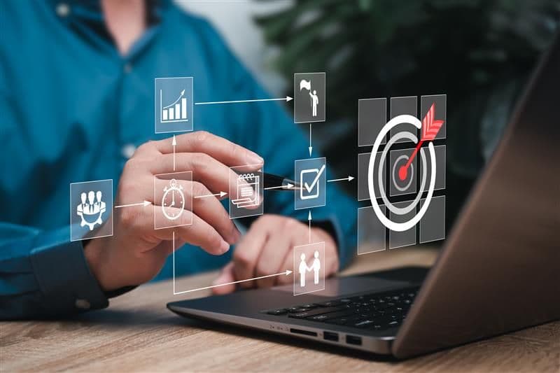 Business consultation meeting